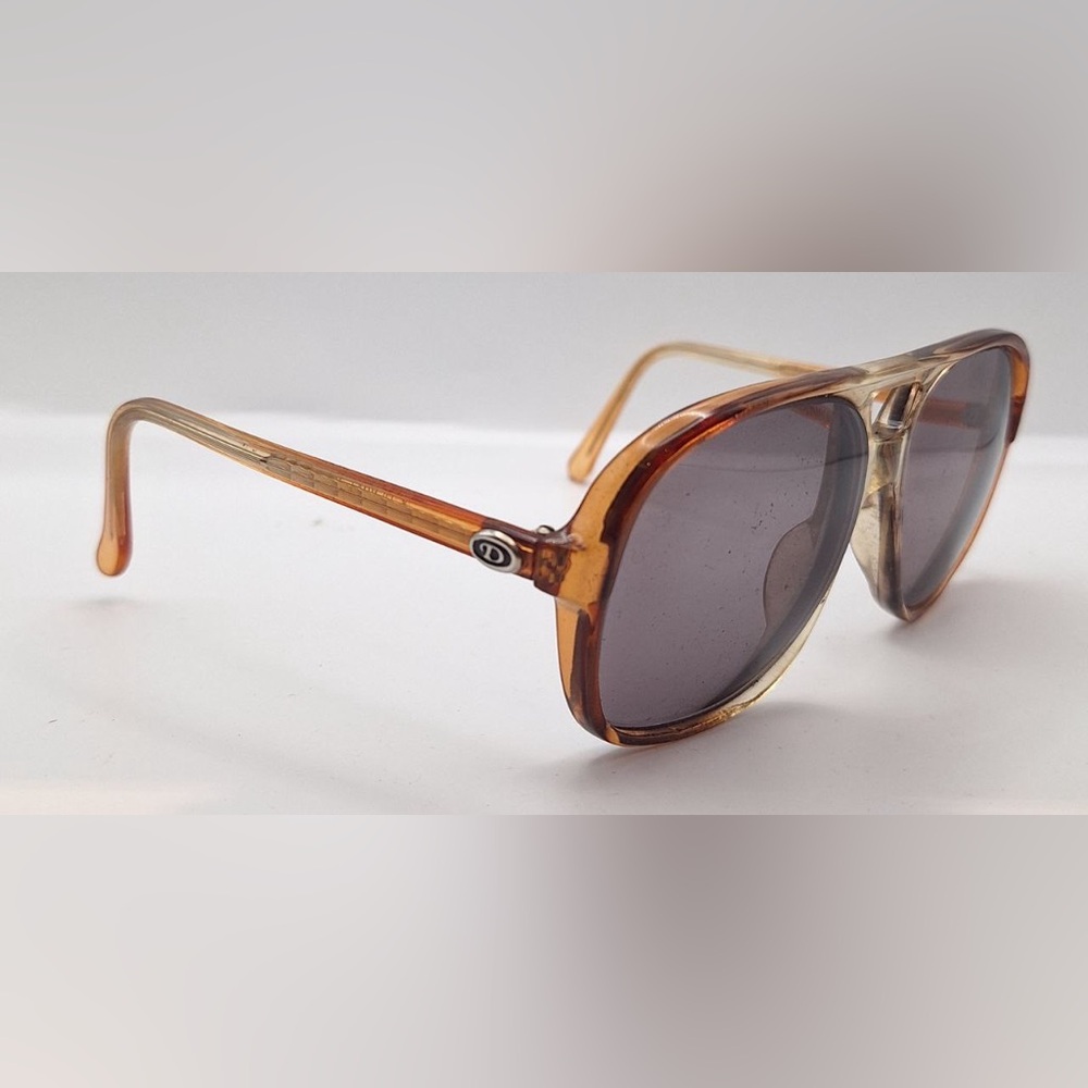 Vintage Diplomat M260 Brown Translucent Sunglasses Frames Only